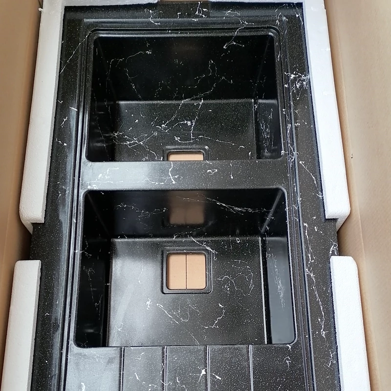 سینک  ظرفشویی روکار گرانیتی با عمق لگن 22محصول جدید پس کرایه