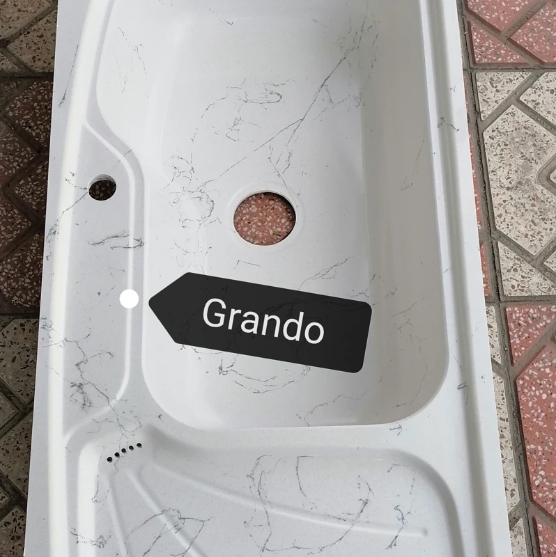 سینک ظرفشویی گرانیتی  120سانت توکار پس کرایه