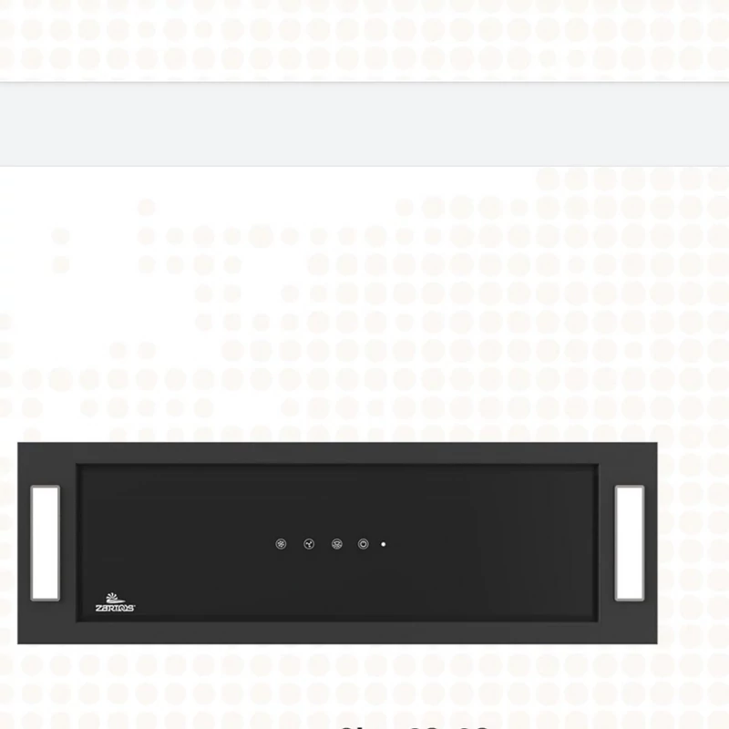 هود مخفی فلزی با قدرت مکش 1100توربو کد 074 (پس کرایه)