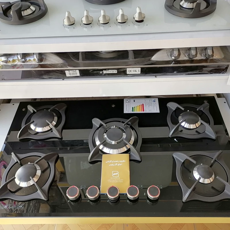 اجاق گاز رومیزی شیشه (پس کرایه)